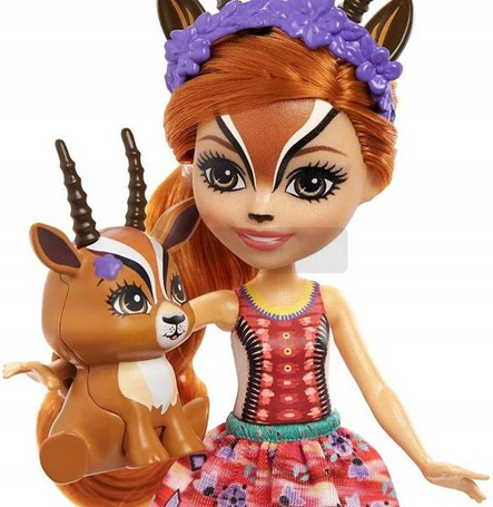 Lalka Enchantimals i zwierzątko Gabriela Gazela GTM26