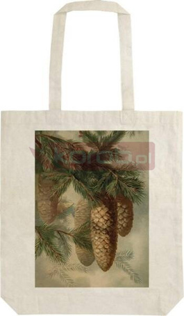 Torba bawełniana STBAG 56 Szyszki jodły Święta BN