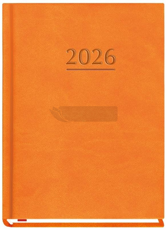 Terminarz 2026 A6 tygodniowy Ola pomarańczowy
