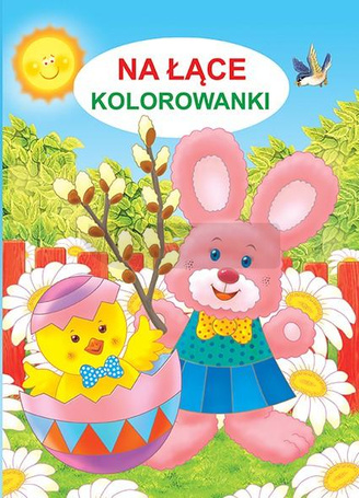 Kolorowanka - Na łące