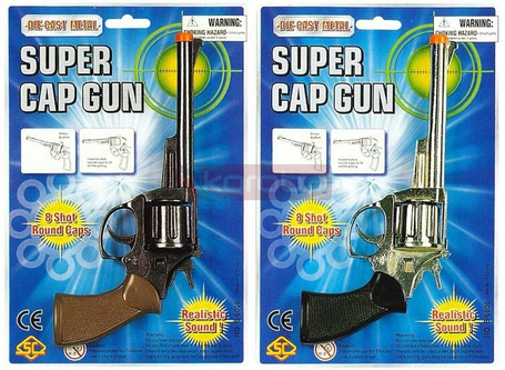 Pistolet metalowy na kapiszony spłonkę MIX