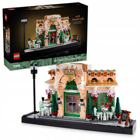 LEGO ICONS 10362 FRANCUSKA KAWIARENKA zestaw klocków +18 lat