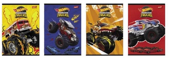 Zeszyt A5/16K kratka Hot Wheels (15szt)
