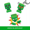 MINECRAFT CREEPRE figurka interaktywna ze światłem, dźwiękiem JGX49