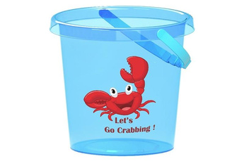 Wiaderko do piasku transparentne 20cm