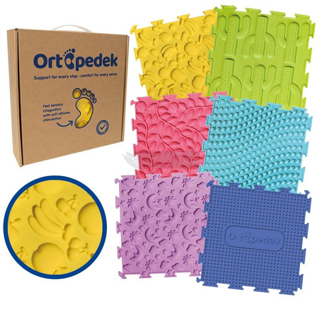 Ortopedek - maty sensoryczne 6 elementów