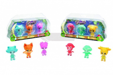 GLIMMIES 3 figurki mix 