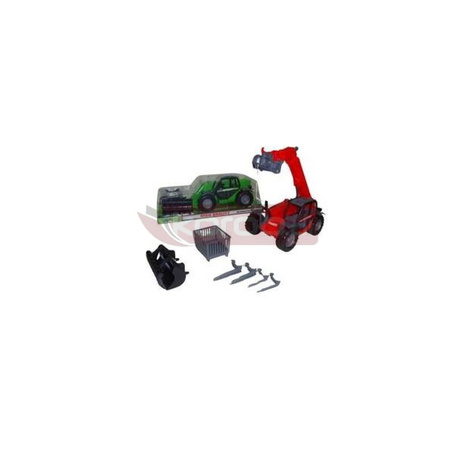 Traktor z przyczepą
