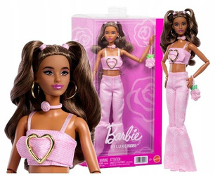 LALKA BARBIE DELUXE STYLE #12 w stroju w stylu Pink Denim JJN72