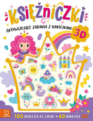 Aktywizujące zadania z naklejkami. Księżniczki