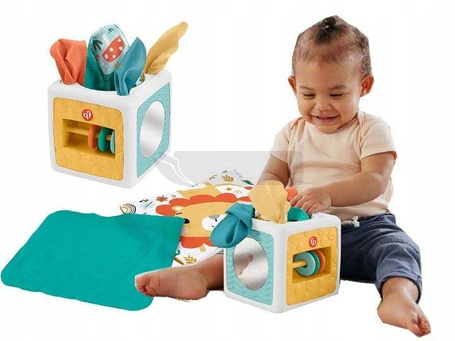 FISHER PRICE KOSTKA SENSORYCZNA dla maluszka HML64