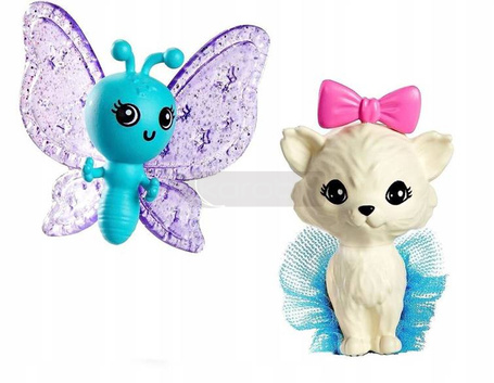 SZCZYPTA MAGII LALKA BARBIE MALIBU piesek motylek HLC32