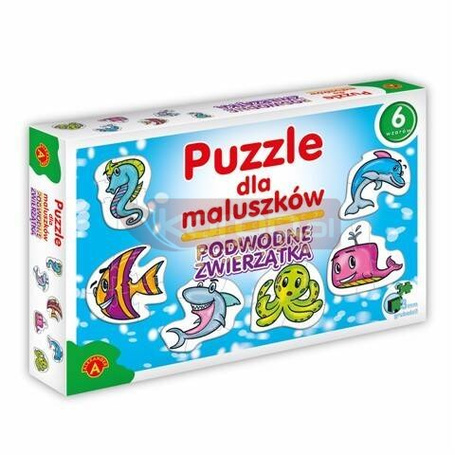 Puzzle dla Maluszków - Podwodne Zwierzęta
