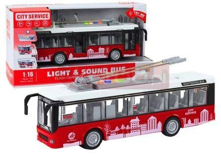 Trolejbus 1:16 z światłem i dźwiękiem
