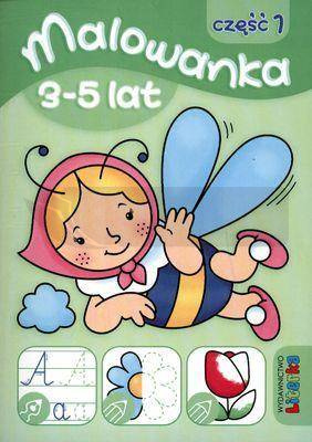 Malowanka 3-5 lat cz. 1 LITERKA