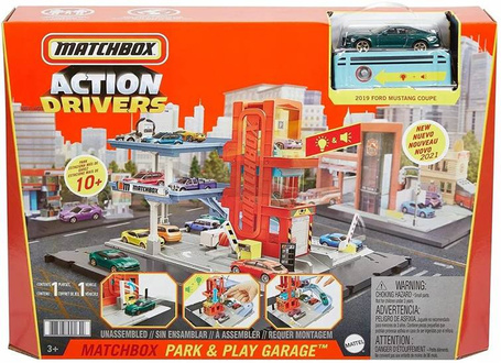 Matchbox Garaż prawdziwe przygody HBL60