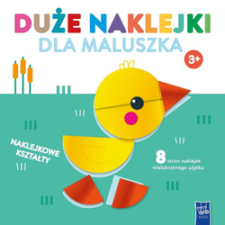 Duże naklejki dla maluszka 3+ Kaczuszka