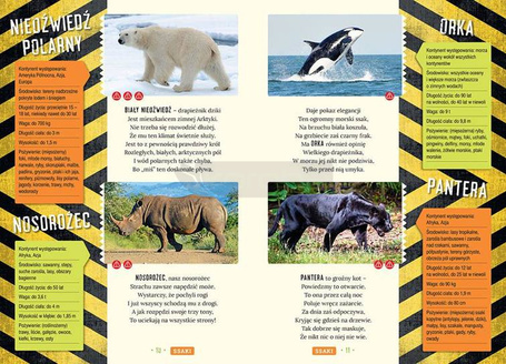 Najgroźniejsze zwierzęta świata Kolor TW GREG