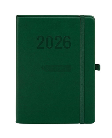 Kalendarz 2026 A5 Memofix TDW zielony