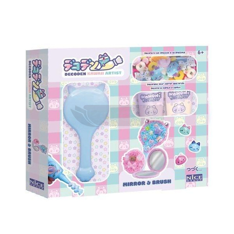 Lusterko i szczotka do włosów