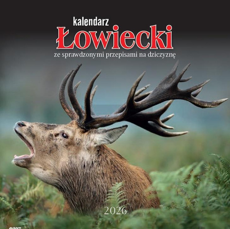 Kalendarz 2026 ścienny albumowy 30x30cm Łowiecki