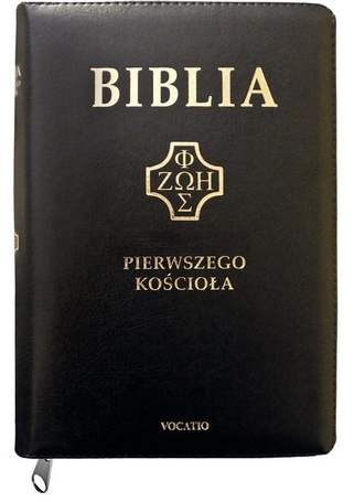Biblia pierwszego Kościoła z paginat. suwak czarna