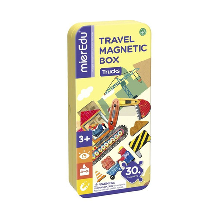 Puzzle magnetyczne Ciężarówki