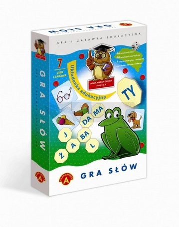 Układanka edukacyjna, Gra słów