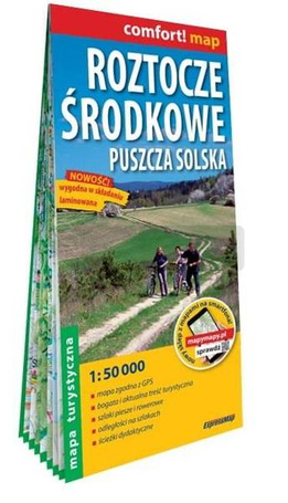 Comfort! map Roztocze Środkowe, Puszcza Solska