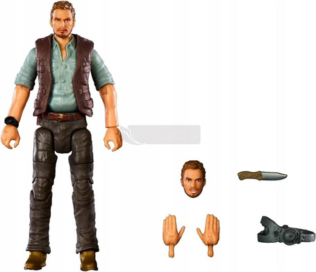 JURASSIC WORLD HAMMOND COLLECTION RUCHOMA FIGURKA Owen Grady HFG54