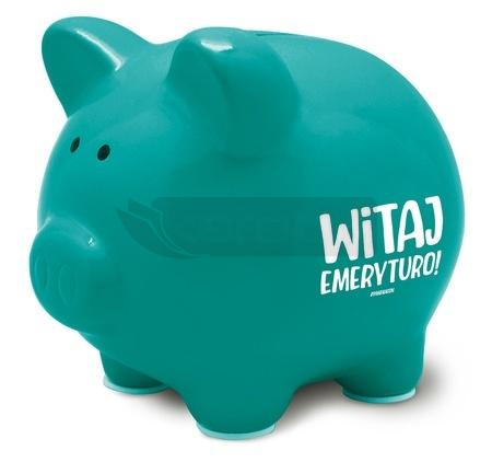 Skarbonka Pastel-Witaj emeryturo