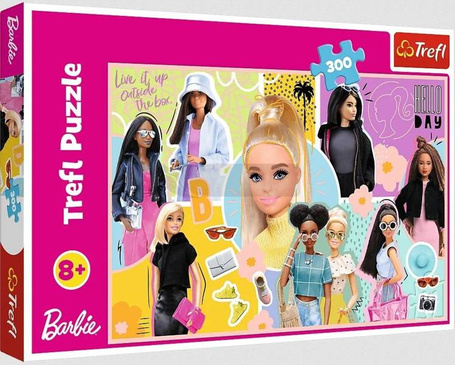 Puzzle 300 Twoja ulubiona Barbie TREFL