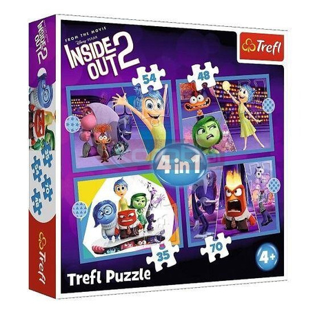 Puzzle 4w1 W głowie się nie mieści 2 TREFL