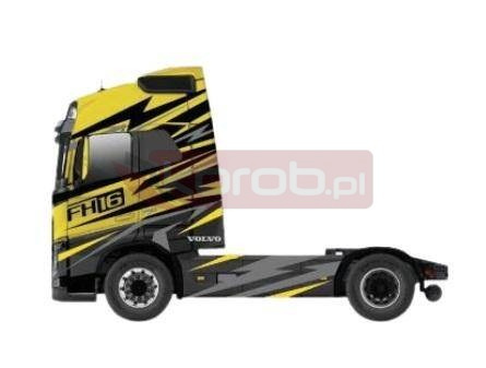 Str. Fire Haulers Volvo FH16 Met Grey 1:43 BBURAGO
