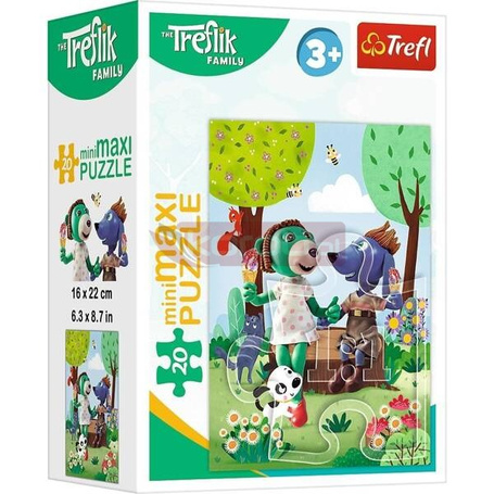 Puzzle 20 miniMaxi Dzień Treflików 1 TREFL