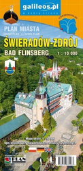 Plan miasta - Świeradów-Zdrój 1:10 000