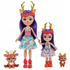 Lalka Enchantimals 2 siostry Danessa Deer HCF80