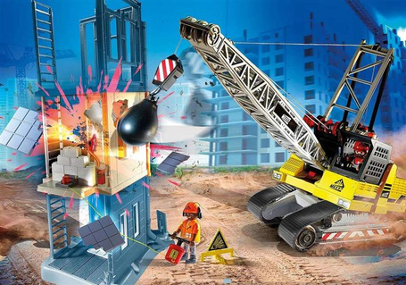 PLAYMOBIL City Action 70442 Koparka linowa