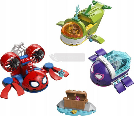 KLOCKI LEGO MARVEL 11207 Spidey: podwodne pojazdy, zestaw +4 lata