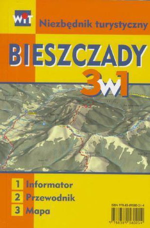 Niezbędnik turystyczny Bieszczady 3w1 w.2015 WIT