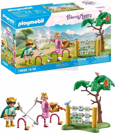 PLAYMOBIL PRINCES MAGIC 71849 KRÓLEWSKIE DZIECI W PARK zestaw dla dzieci 4+