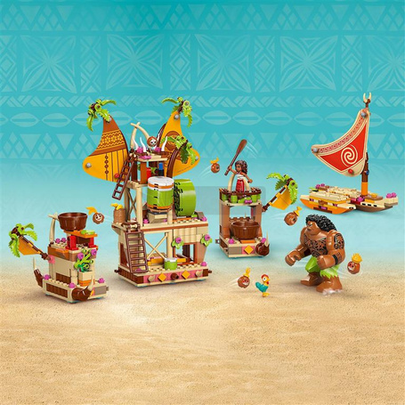 LEGO DISNEY 43258 VAIANA BARKA KAKAMORÓW zestaw klocków dla dzieci +7 lat