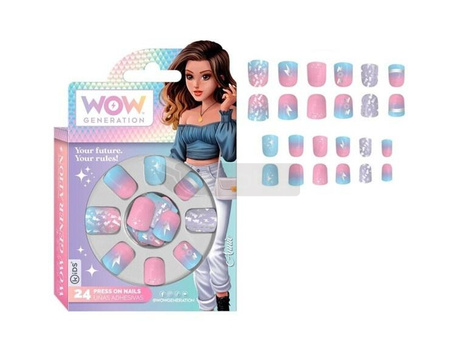 Zestaw samoprzylepnych tipsów 24szt