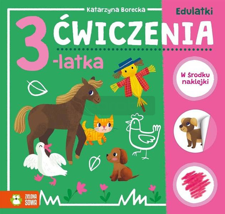 Edulatki. Ćwiczenia 3-latka