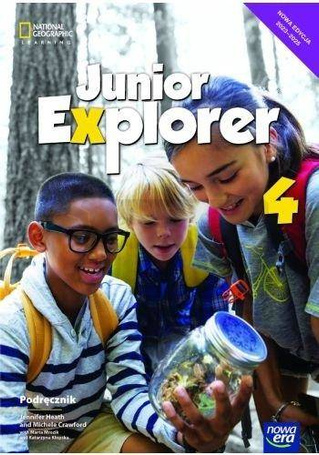 Język angielski SP 4 Junior Explorer neon Podr.