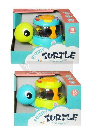 Instrument bębenek żółw MIX