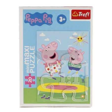 Puzzle 20 miniMaxi Beztroski dzień Peppy 2 TREFL