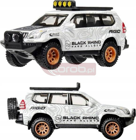 HOT WHEELS PREMIUM CULTURE CAR 2-pack 05 Toyota Land Cruiser Prado/Mercedes HRR76