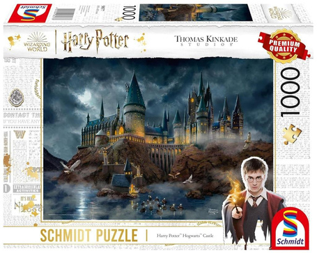 Puzzle 1000 Thomas Kinkade Harry Potter: Hogwart