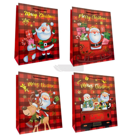 Torebka prezentowa M Boże Narodzenie mix